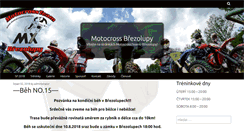 Desktop Screenshot of motocrossteam.cz