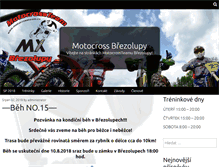 Tablet Screenshot of motocrossteam.cz